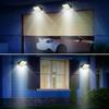 High Power 106LED Solar Outdoor Wall Lamp Waterproof LED Security Lights with 3 Modes Sensor Solar Flood Wall Lamp For Courtyard