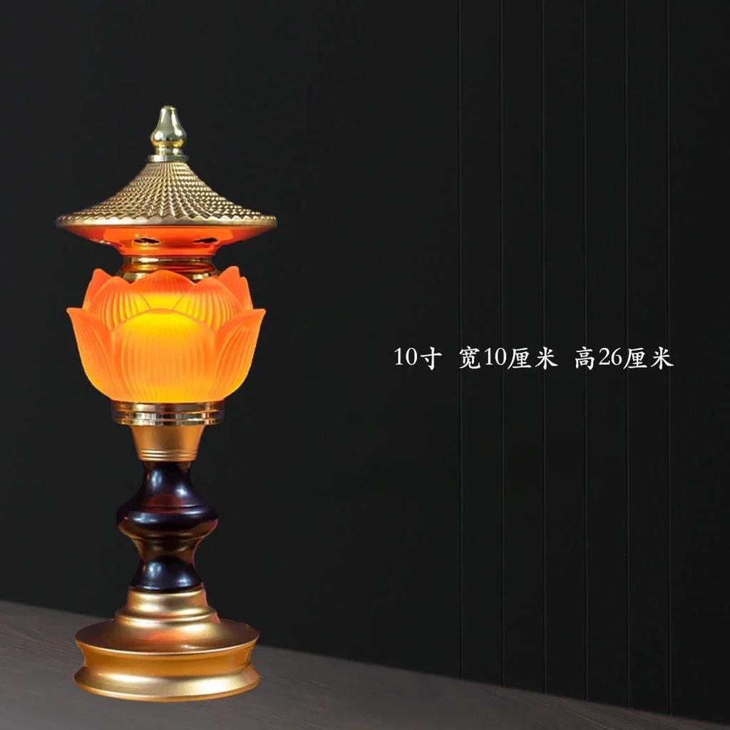 1 шт. старинный сплав глазурованный имитация подсвечника лотоса для домашнего использования, фэн-шуй для удачи