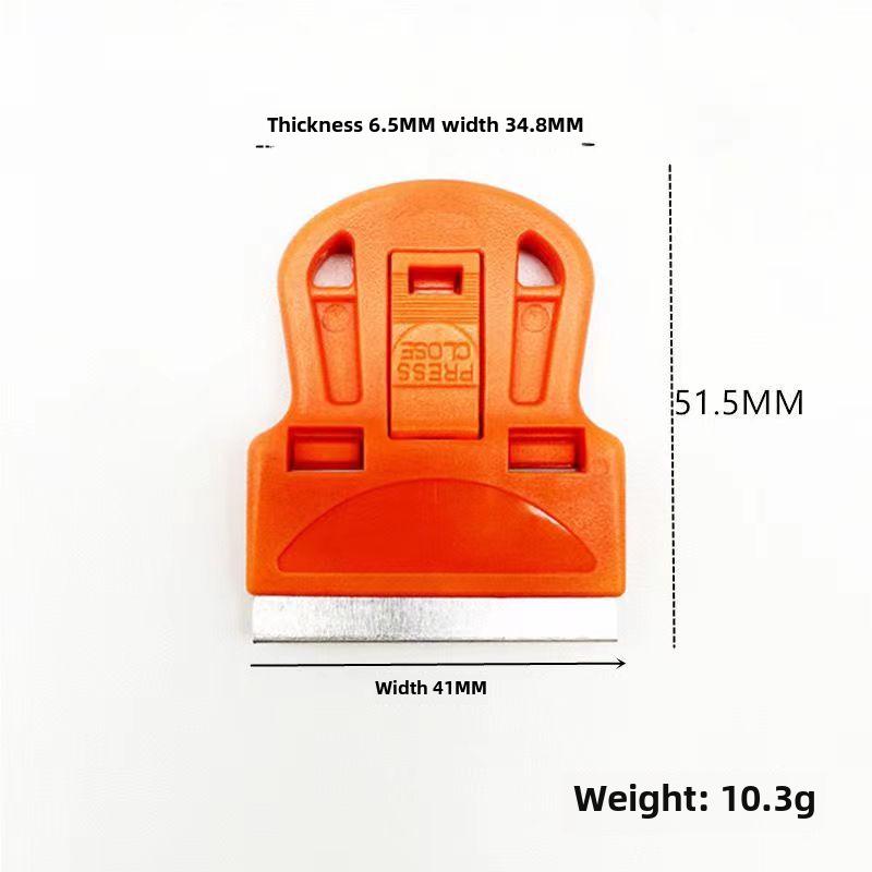 Пластиковый шпатель для удаления автомобильной пленки и клея - скребок для уборки дома