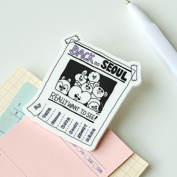 Акриловый магнит-клипса BT21 CITY EDITION – Сеул