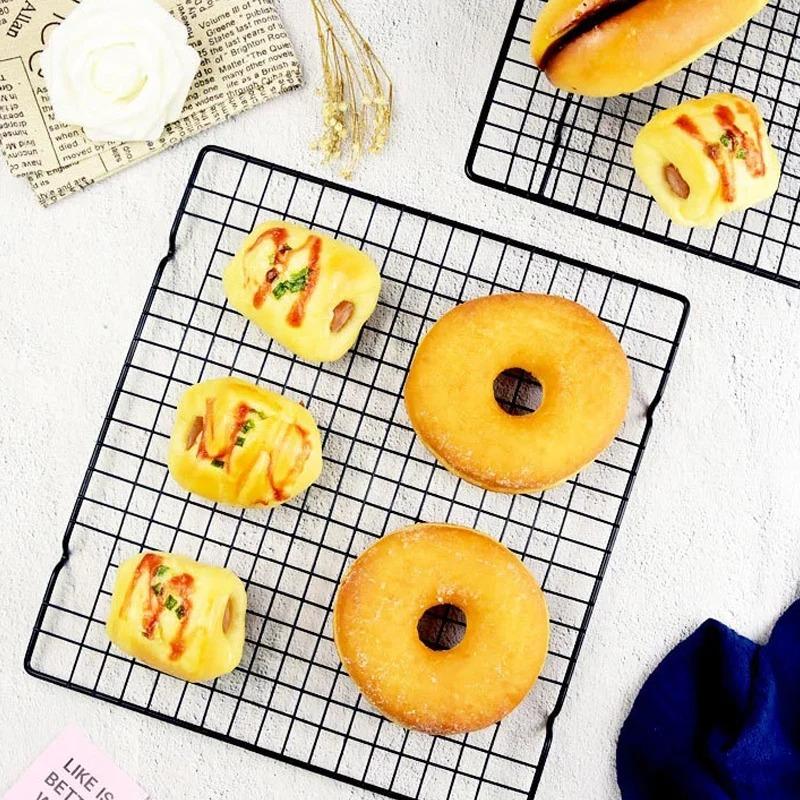 Подставка для охлаждения десертов, выпечки, тортов, хлеба, печенья, пирогов, решетка для охлаждения, антипригарная подставка из нержавеющей стали, кухонные принадлежности для выпечки