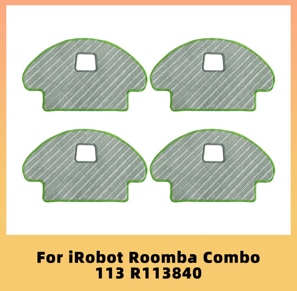 Запасные части для робота-пылесоса iRobot Roomba Combo R113840, сменная основная щетка, боковая щетка, фильтр Hepa, салфетки для швабры