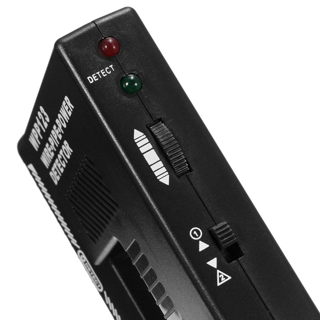 Настенный сканер металлоискатель высокочувствительный детектор проводов и труб с светодиодным индикатором регулируемый многофункциональный сигнал тревоги