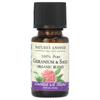 100% Pure Organic Essential Oil Blend, Geranium and Sage, 0.5 Fl Oz (15 Ml)