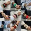 Stylish Acrylic Wide-Face Irregular Bracelet - High-End Design Niche Jewelry