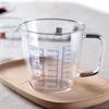 H&K Store 250ml 500ml Heat-resisting Glass Measuring Cup Milk Scale Microwave Measure Jug
