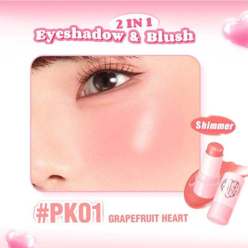 PINKFLASH - Многофункциональный водянистый стик-румяна - 6 цветов