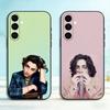 Actor T-Timothée Chalamet Phone Case For Samsung Galaxy A73,A72,A71,A70,A53,A52,A51,Others Soft Black Cover