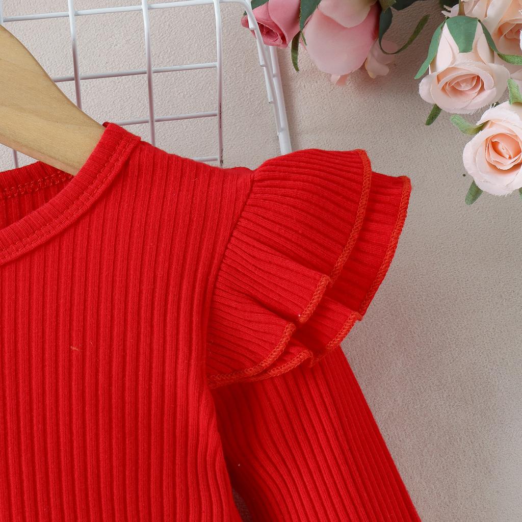 Детский повседневный комплект с длинным рукавом, удобные наряды для повседневной носки