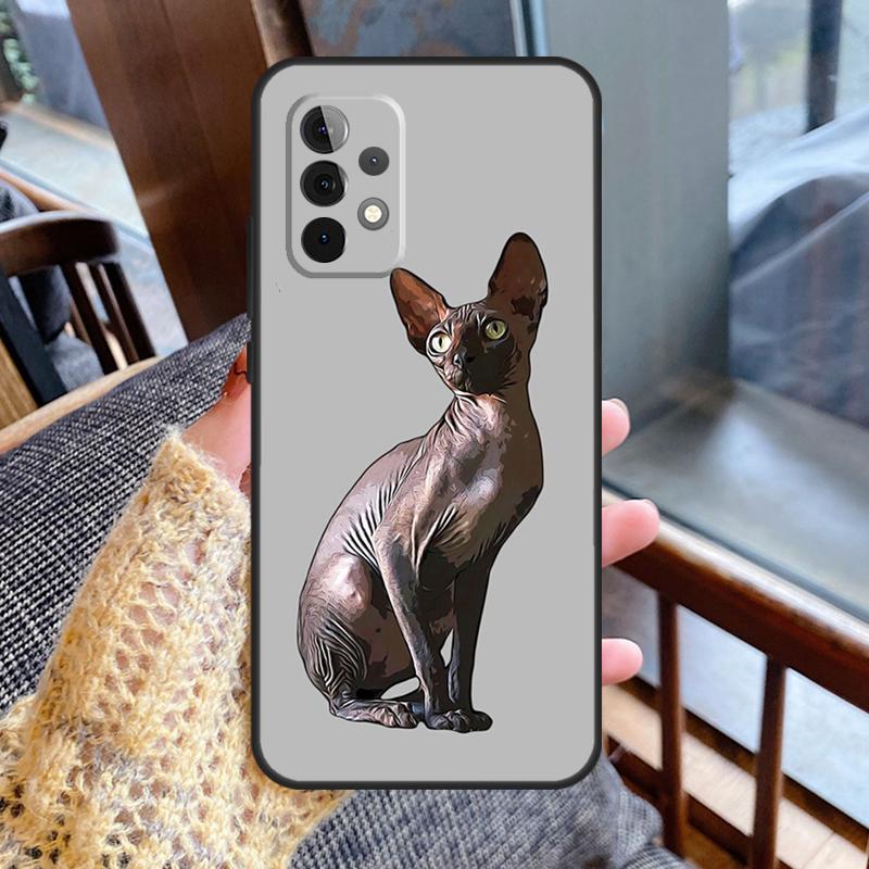 Sphynx Sphinx Cat Case For Samsung Galaxy A12 A22 A32 A52 A06 A54 A34 A14 A56 A36 A26 A16 A13 A53 A15 A35 A55