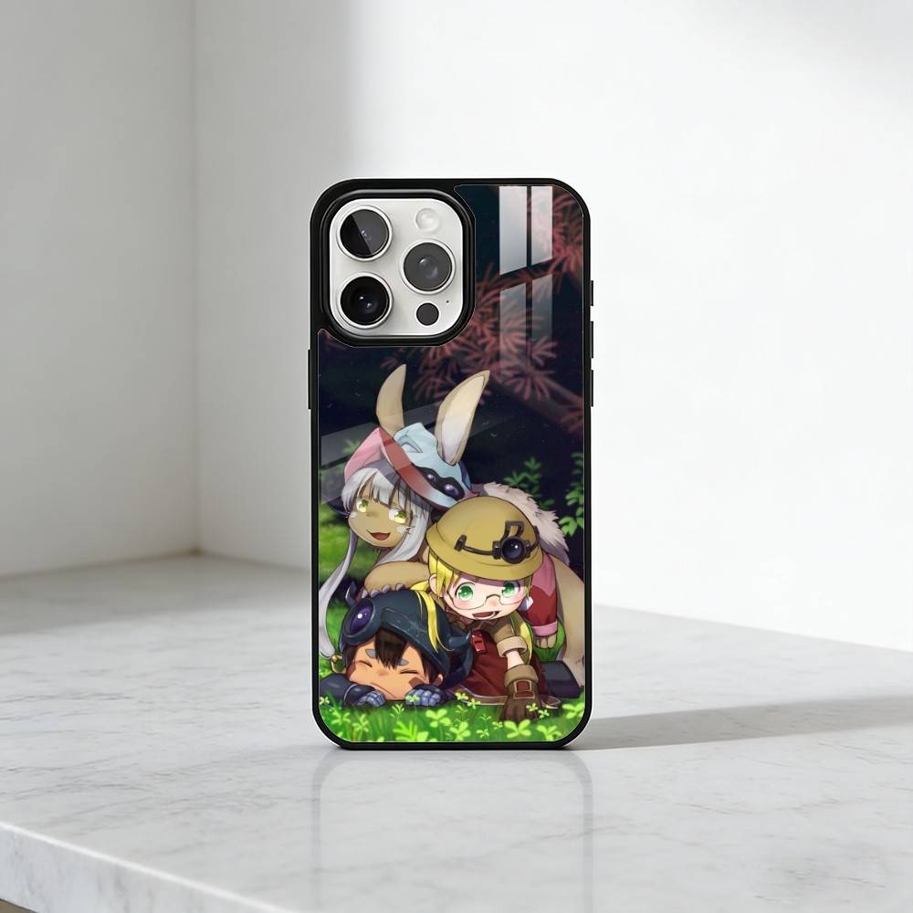 M-Из Бездны Рег и Рико Чехол для телефона для iPhone 17, 16, 15, 14, 13 Plus, Pro Max Магнитный для Magsafe Беспроводная зарядка