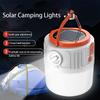 Portable Lamp High Power Solar Light Rechargeable Led Flashlight Camping Lantern Outdoor Solar Light Tent Lamp Camping Equipment
