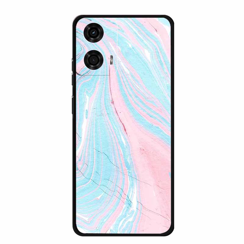 Чехол для телефона Moto G24 Power Для Motorola Moto G 24 Power MotoG24Power Роскошная силиконовая задняя крышка Funda Модный ТПУ мягкий бампер