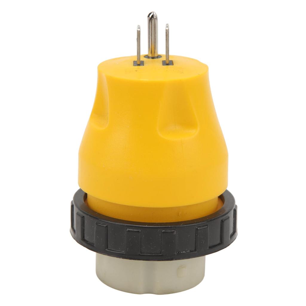 Jectse RV Power Converter Durable Outdoor RV Adapter Generator Adapter NEMA 5 15P Male To NEMA SS 2 50R Female
