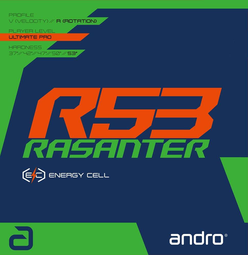 Накладка для настольного тенниса andro Lasanter R53 Back Soft UM Tension Red 112292 2.0