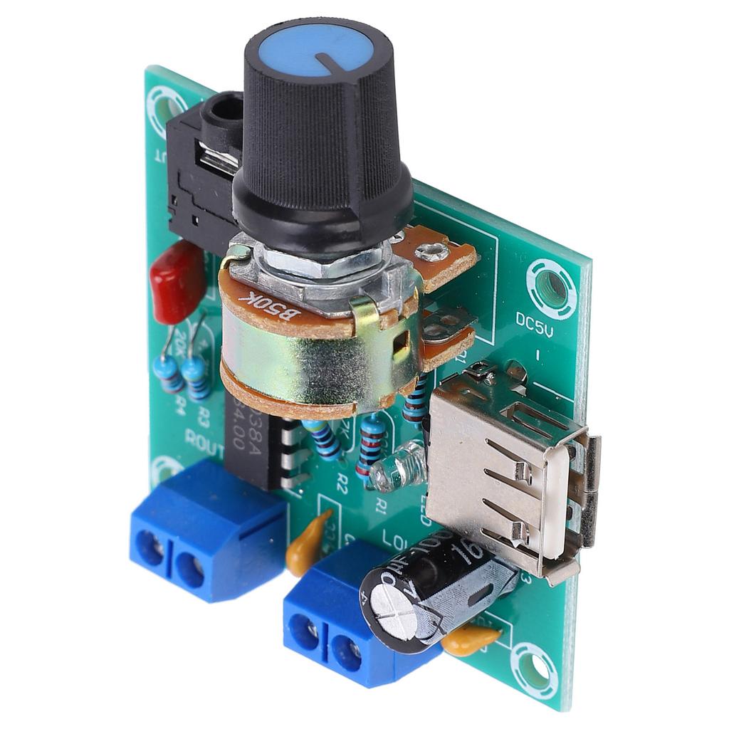 Модуль платы усилителя USB Встроенная схема защиты от перегрева PM CM2038 DC26V