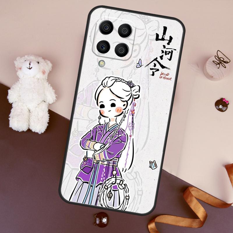 СЛОВО ЧЕСТИ Shan He Ling мультяшный Чехол Для Samsung Galaxy M32 M52 M14 M54 M13 M33 M53 M56 M36 M16 M31 M11 M12 M35 M55 M15 M06