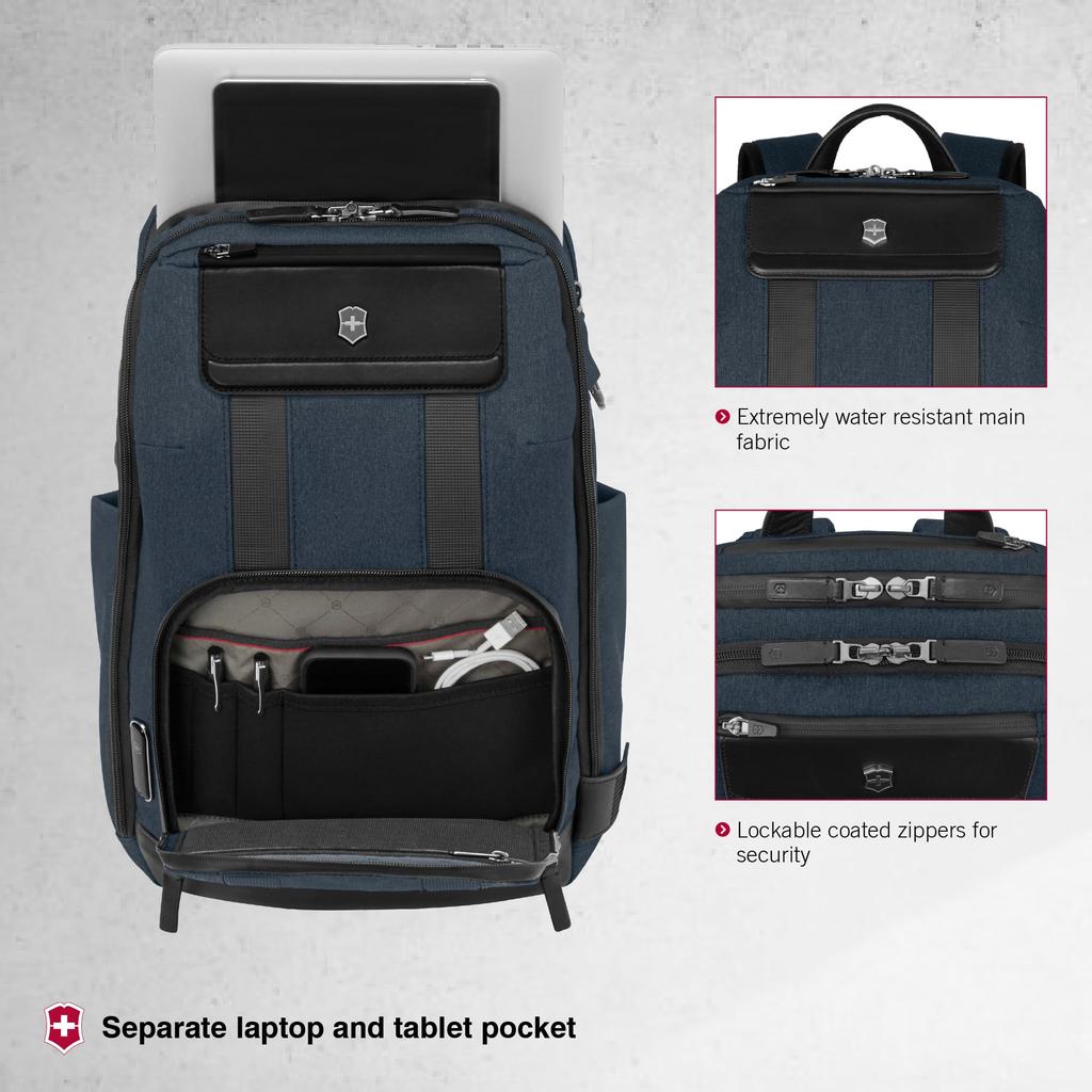 Architecture Urban2 Architecture Urban 2 Deluxe Backpack with Functionality and Maximum Business 15 Laptop Organizer Plastic Bottle Can Be Engraved