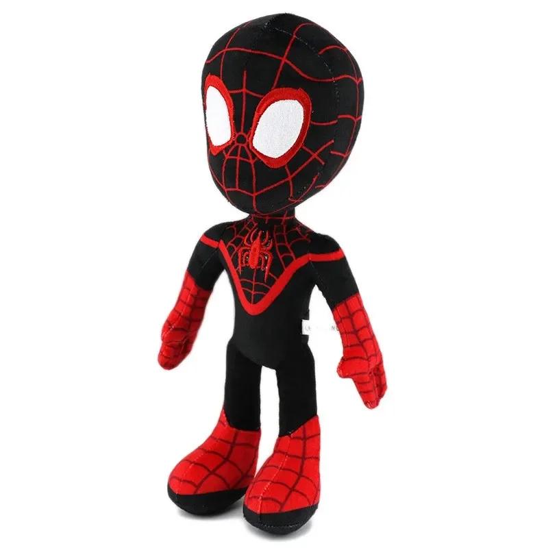 non-toxic 27-30CM Anime Avengers Spiderman Plush Toys Spider-Verse Gwen Peter Dolls Soft Stuffed Toy for Kids Gift Christmas -Halloween