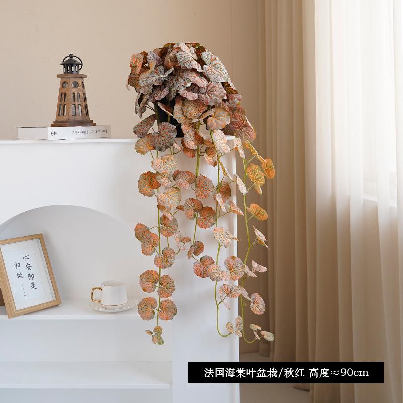 New Amazon hot-selling simulated green plants potted plants, European fresh home ornaments factory decorative green plants