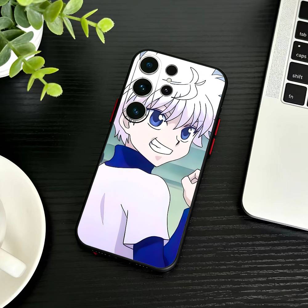 Чехол для телефона G-Killua Zoldyck K-Hunter X Hunter Для Samsung S26,S25,S24,S23,S22,S21,S20,Plus,Fe,Lite,Другие Черный Чехол