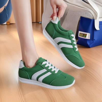 Весенние и осенние женские туфли больших размеров, простые и модные, обувь Forrest Gump 2025, новые легкие повседневные универсальные женские кроссовки для бега