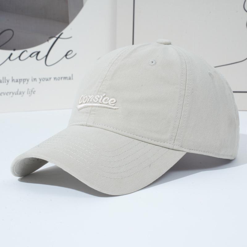 Hat Women's New Soft Top Baseball Cap Versatile Big Head Circumference Deepened Sunshade Sunscreen Cap