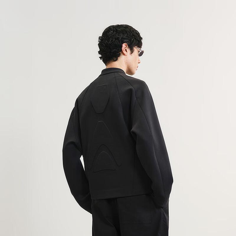 Мужской свитшот CROQUIS 2025 Весна со стойкой воротником и полной молнией