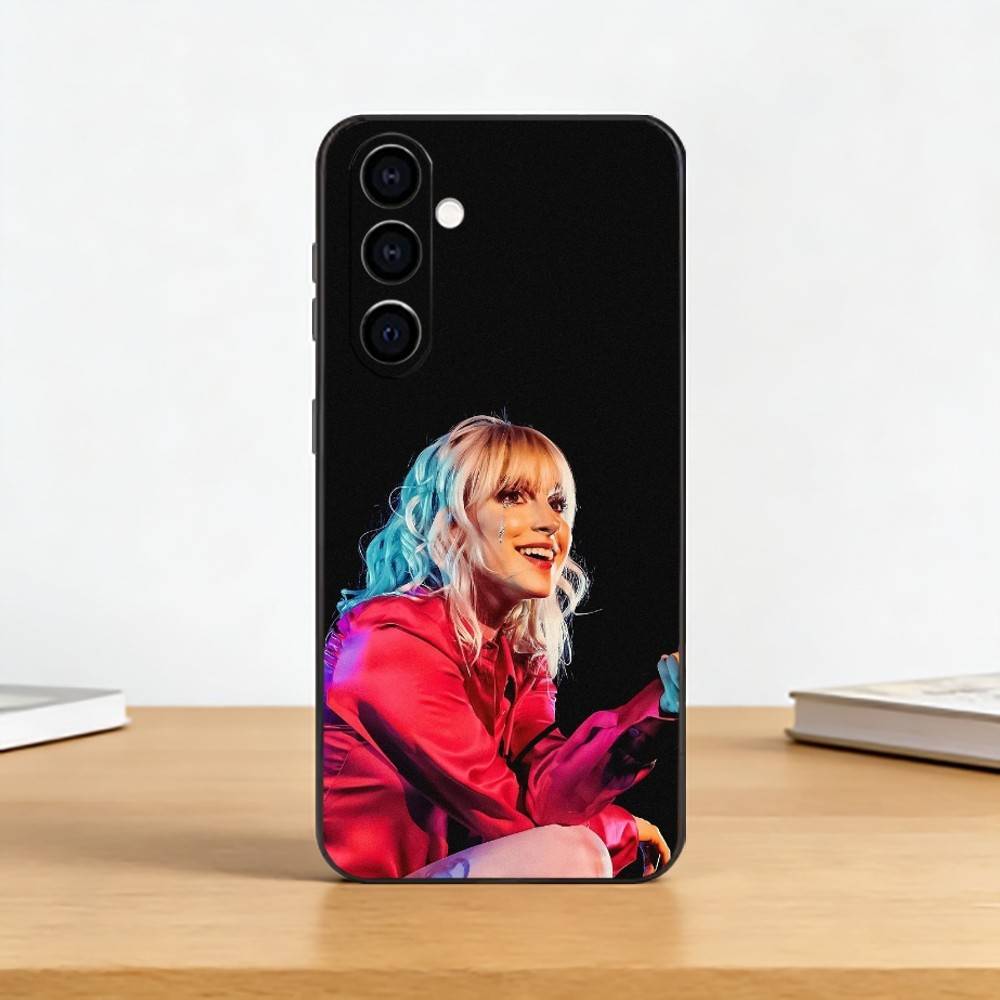 Чехол для телефона Paramore Pop-Punk B-Band для Samsung Galaxy A73,A72,A71,A70,A53,A52,A51, Черный чехол из мягкого силикона