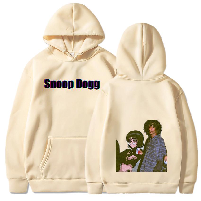 Осень/Зима Толстовка с рисунком Собака Брат Уличная Культура Рубашка Мода Хип-Хоп Толстовка Западное Побережье Теплая Мужская и Женская Спортивная Одежда