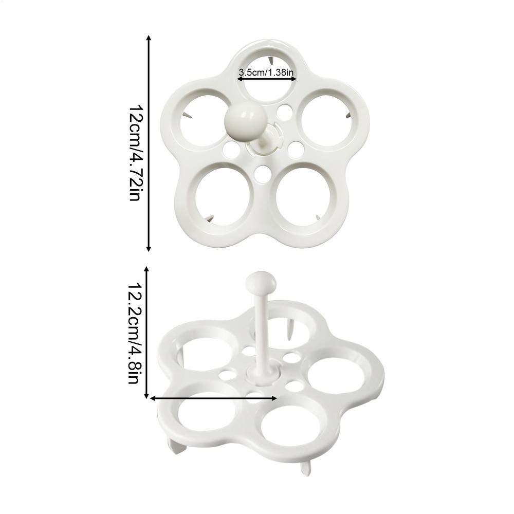 4/5 Hole Egg Cooker Pot Egg Rack Steamed Cooking Egg Tray Food Grade Complementary Food Tools For Kettle Kitchen Accessories