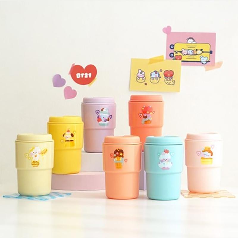 BT21 Стакан Minini SWEETIE, 300 мл, горячая и холодная вода