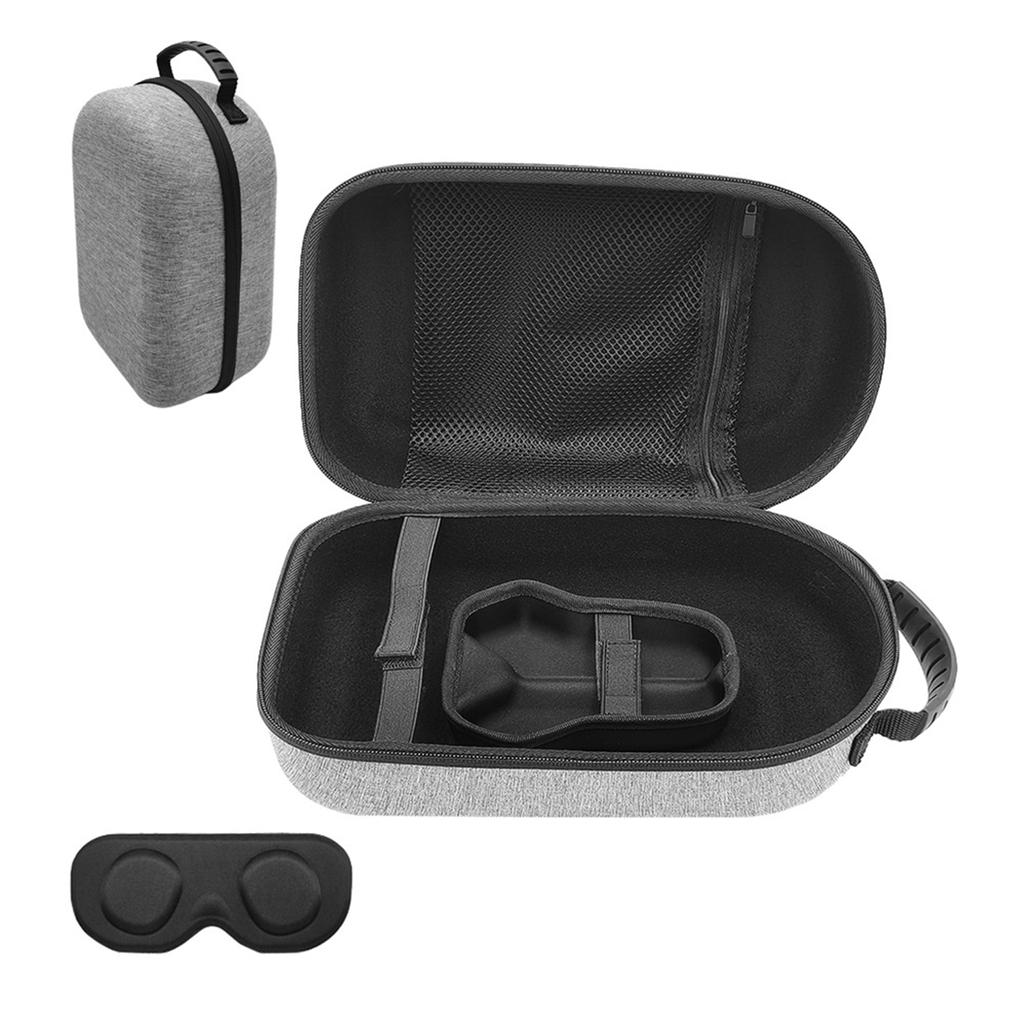 Жесткий чехол для переноски аксессуаров для VR-гарнитуры, сумка-органайзер, совместимая с Quest 3
