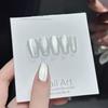 Upgrade Velvet Cat Eye Magnetic Powder Porcelain White 9D Effect Matching With Any Colors DIY Nail Art Decoration Chrome Pigment