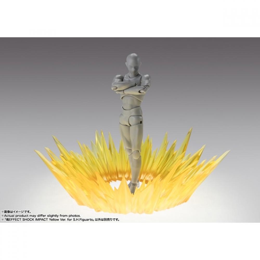 Bandai Spirits Soul Effect Shock Impact Желтая версия. Для ShFiguarts Figuarts [Аксессуары для фигурок]
