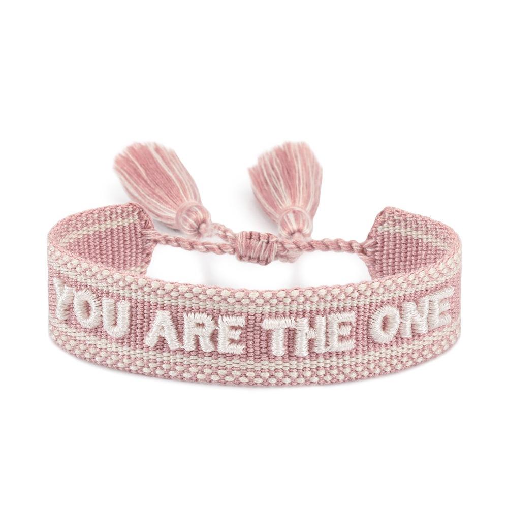 Уникальные и приносящие удачу плетеные браслеты дружбы с кисточками для влюбленных, плетеный браслет, ювелирные подарки