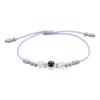 Fashion Colorful Devil Evil Eye Bracelet For Women Crystal Bead Handmade Braided Rope Thread Lucky Kids Couple Jewelry