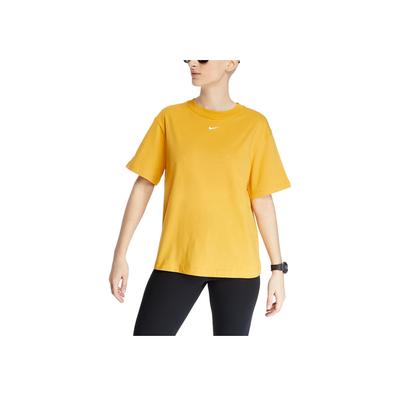 Спортивная одежда Essentials однотонная вышитая маленькая футболка с логотипом повседневная спортивная трикотажная футболка с коротким рукавом и заниженной линией плеча женские футболки CT2587-213