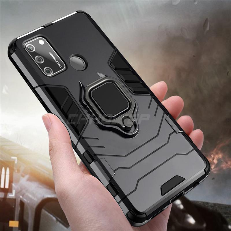 Роскошный противоударный мягкий чехол для Samsung Galaxy A21S A51 A71 A50 A70 A91 A81 A01 A11 A31 A41 A30 A20 A10 S M30S M31, бампер с металлическим кольцом для телефона