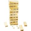 Drewniane klocki puzzle gra jenga 48 el.
