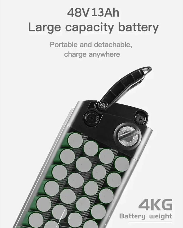 2026 New Ebike BLJ DZ-2030 500W Motor 48V 16AH Battery, Aluminum Alloy Frame, 20-inch Fat Tires, Urban Commuter Electric Bicycle.