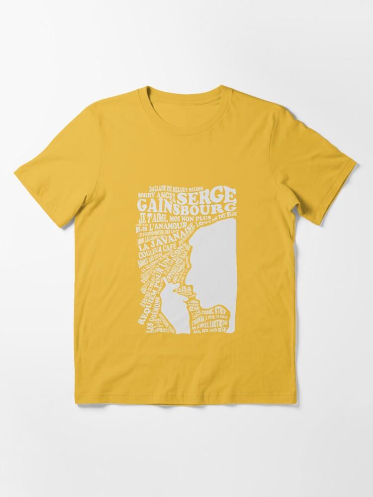 Serge Gainsbourg Serge Gainsbourg - Discography Essential T-Shirt