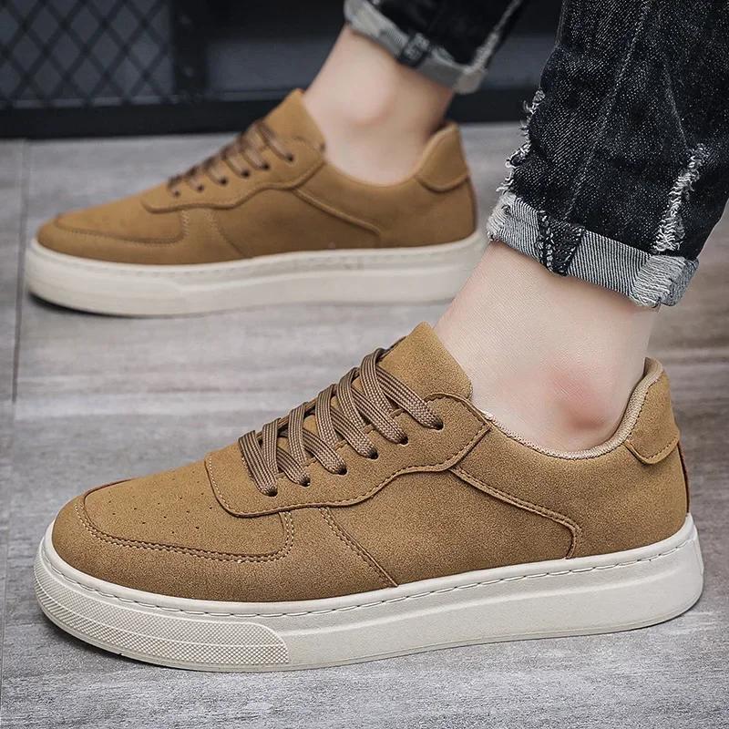 Fashion Men's Fashion Casual Sport Shoes Outdoor Lightweight Soft Walking Shoes for Men Platform Sneakers Autumn New Vulcanized Shoes