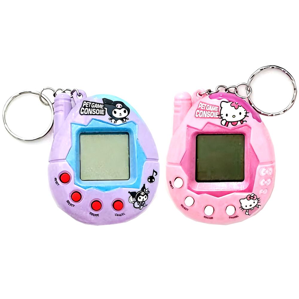 Sanrio Виртуальный питомец Мини-игровая консоль Куроми Оригинальные мультяшные игрушки Брелоки Игрушки Подарки на день рождения