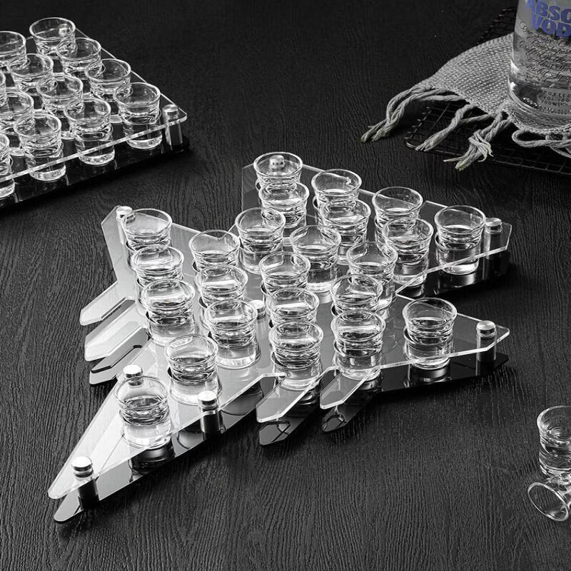 Ручной работы стакан для виски и стопка