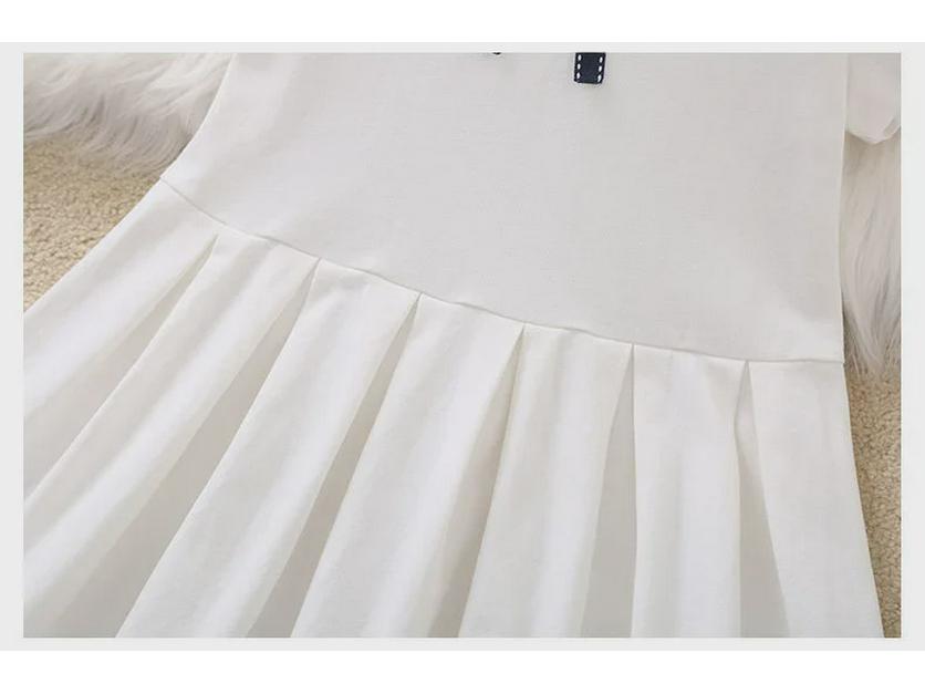 Летние платья принцессы в стиле колледжа для девочек - модные детские юбки в уличном стиле