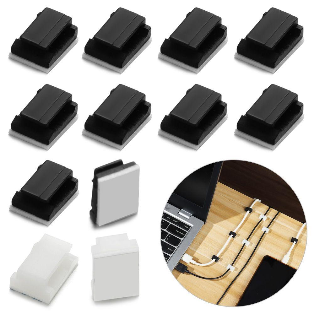 Supplies Wire Holder Organizer Table Desk Storage Cable Clips Self-adhesive Wire Tie Cable Clamp