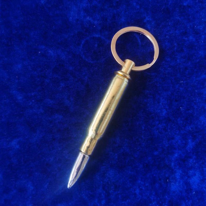 Многофункциональный брелок-подвеска в форме пули и открывашка для пивных бутылок