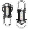Waterproof LED Torch Lamp High Bright USB Rechargeable Keychain Light  For Camping Fishing Walking