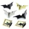 Batwing Money Clip Simple Black Bat Slim Id Cash Money Clip Holder Magnetic Holder Trendy Wallet For Men's Women
